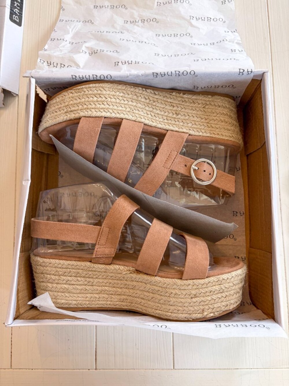 Serena Faux Suede Espadrille in Mocha | Womens 8 - Picture 3 of 5